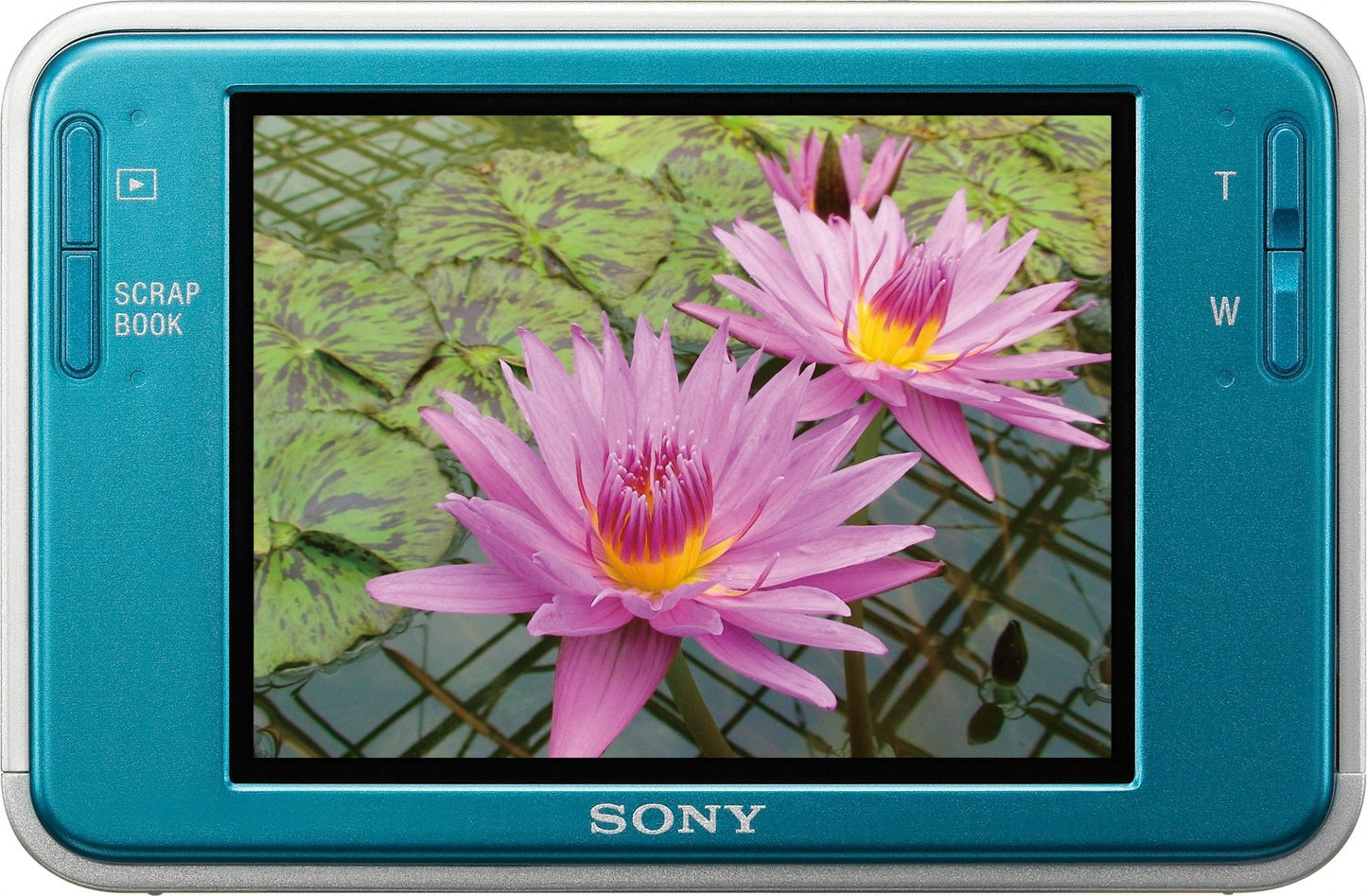 Sony Cybershot DSC-T2 8MP Digital Camera with 3x Optical Zoom (Blue)