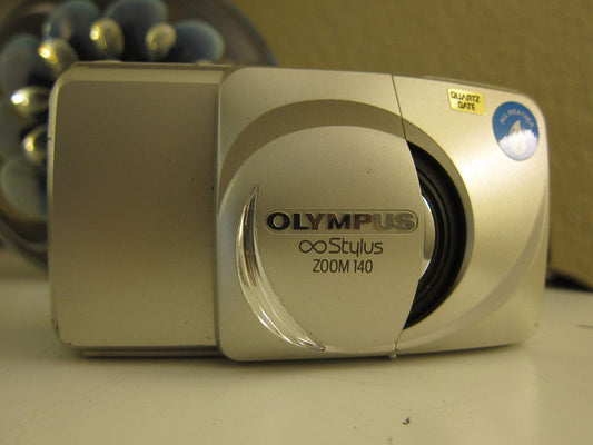OM SYSTEM OLYMPUS Stylus Zoom 140 QD CG Date 35mm Camera