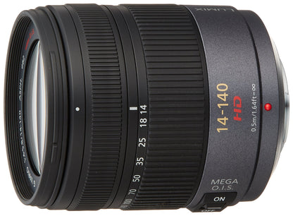 Panasonic LUMIX G VARIO HD 14-140mm/F4.0-5.8 ASPH./MEGA O.I.S. Lens | H-VS014140 - International Version (No Warranty)