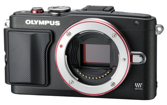 Olympus Mirrorless SLR E-PL6 Body Only (Black) - International Version