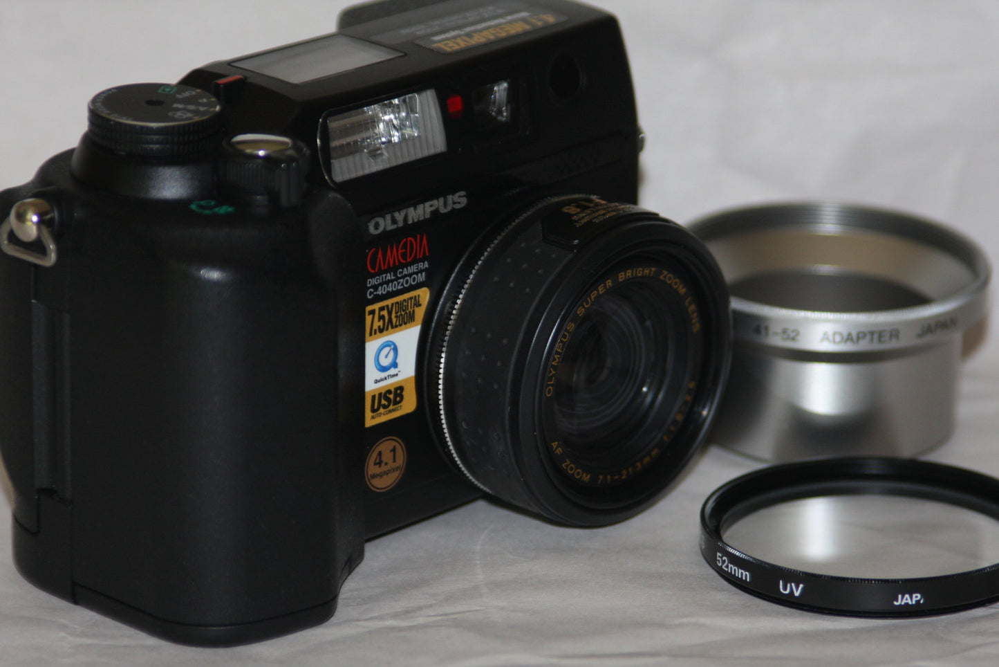 OM SYSTEM OLYMPUS Camedia C-4040 4MP Digital Camera w/ 3x Optical Zoom