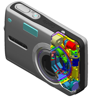 Pentax Optio A10 8MP Digital Camera with 3x Optical Zoom and Shake Reduction