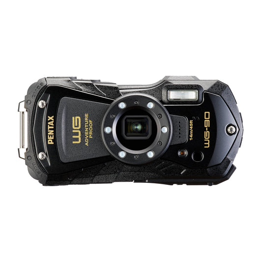 PENTAX WG-90 Waterproof Camera (Black)