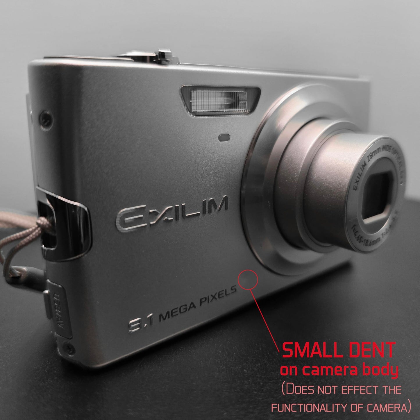Yahemi Exilim EX-Z250 9mp Compact Digital Camera Bundle with Tripod, Battery & Charger. Carrying Pouch and a Microfiber Lens Cloth. [Silver]