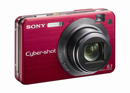 Sony Cybershot DSCW150/R 8.1MP Digital Camera with 5x Optical Zoom with Super Steady Shot (Red)