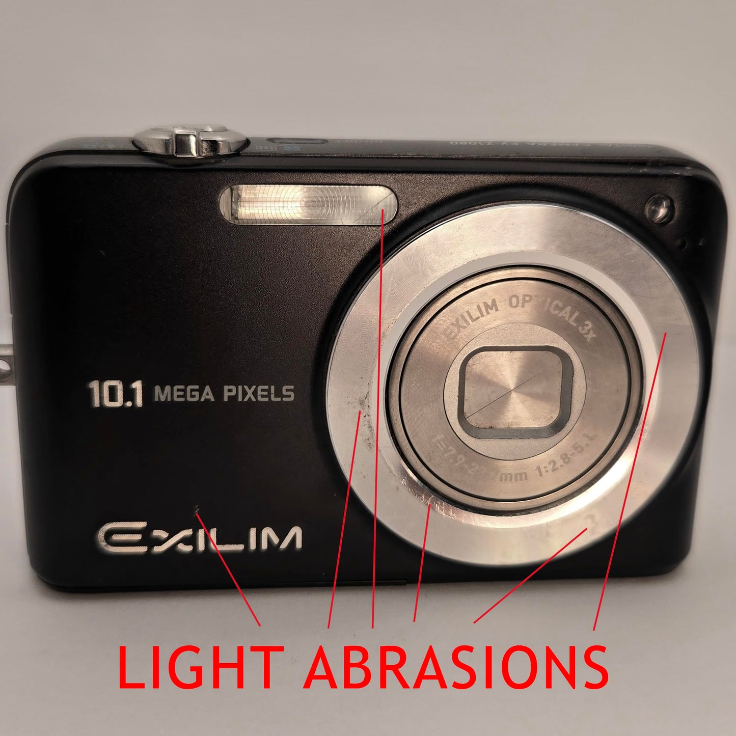 Yahemi Exilim Ex-Z1080 Compact Digital Camera 10.1 MP Bundle with Carrying case, Tripod, Battery and Charger and a Microfiber Cloth [Black]