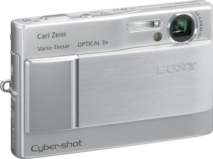 Sony Cybershot DSC-T10 7.2MP Digital Camera with 3x Optical Steady Shot Zoom (Silver)