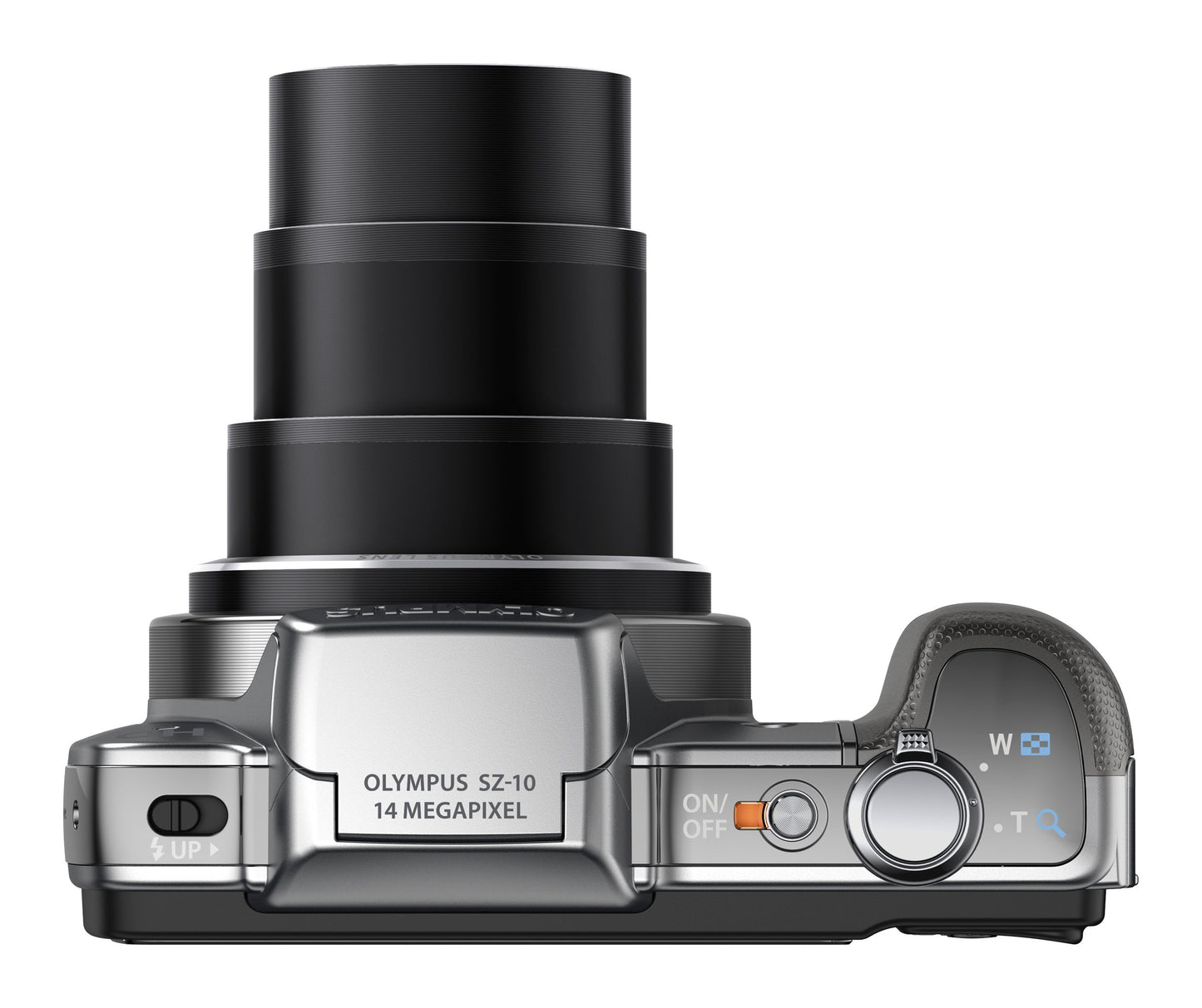 Olympus SZ-10 Digital Camera - Silver (14MP, 18x Wide Optical Zoom) 3.0 inch LCD - International Version (No Warranty)