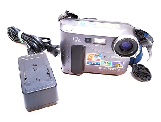 Sony MVC-FD73 0.3MP Mavica Digital Camera w/ 10x Optical Zoom