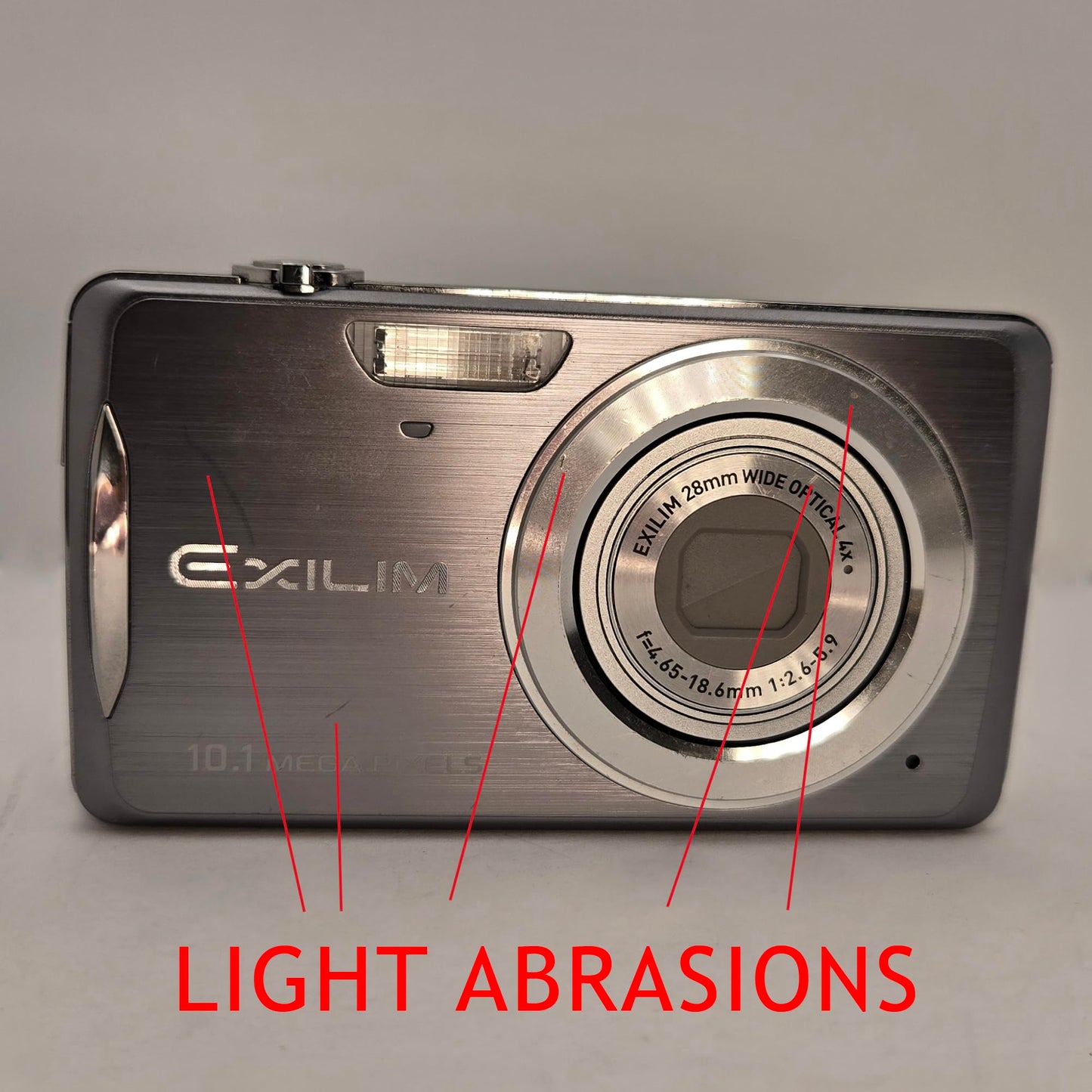 Yahemi Exilim Compact Digital Camera Ex-Z270 10.1 MP Bundle with Carrying case, Tripod, Battery and Charger & a Microfiber Cloth [Silver]