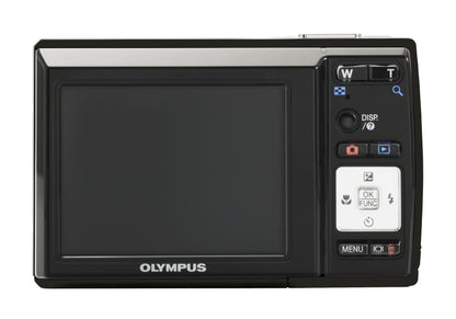 OM SYSTEM OLYMPUS FE-46 12MP Digital Camera with 5x Optical Zoom and 2.7 inch LCD (Pearl Black)