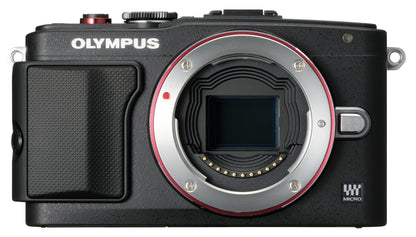 Olympus Mirrorless SLR E-PL6 Body Only (Black) - International Version