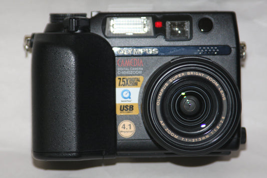 OM SYSTEM OLYMPUS Camedia C-4040 4MP Digital Camera w/ 3x Optical Zoom