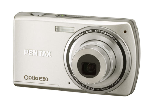 PENTAX digital camera Optio images 10 million E80 megapixel 3 x optical zoom AA battery specification OPTIOE80