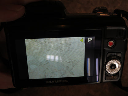 Olympus Sp-815uz 14mp Digital Camera Hdmi 36x Wide Angle 3d - Black