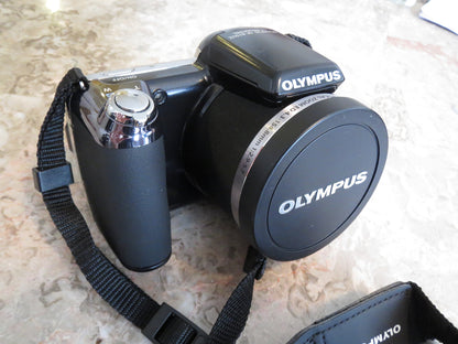 Olympus Sp-815uz 14mp Digital Camera Hdmi 36x Wide Angle 3d - Black