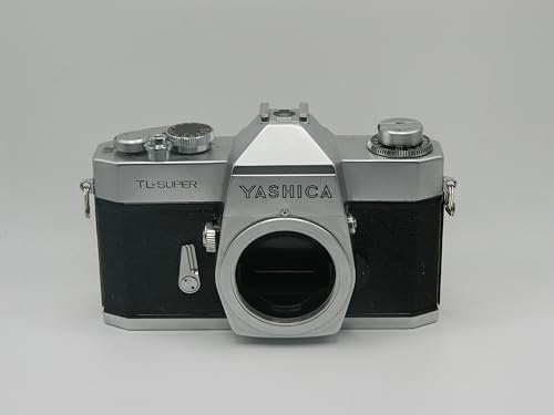 Yashica TL Super Film Camera 35mm Single-Lens Reflex (Black) with Yashinon DX 50mm f/1.8 Lens