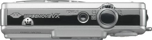 Sony Cybershot DSCW70 7.2MP Digital Camera with 3x Optical Zoom