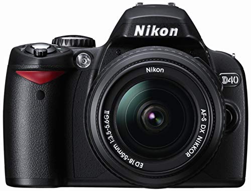 Nikon D40 6.1MP Digital SLR Camera Kit with 18-55mm f/3.5-5.6G ED II Auto Focus-S DX Zoom-Nikkor Lens