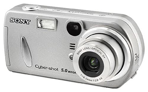 Sony DSCP92 Cyber-shot 5MP Digital Camera w/ 3x Optical Zoom