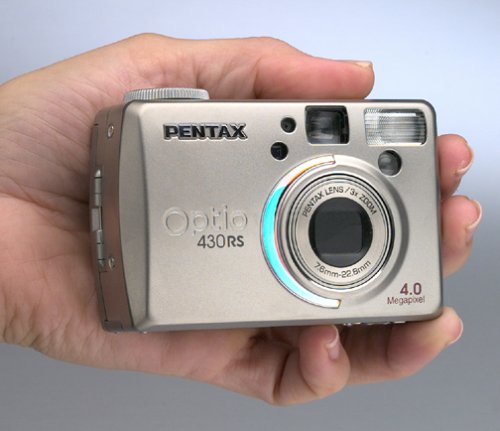 Pentax Optio 430RS 4MP Digital Camera w/ 3x Optical Zoom