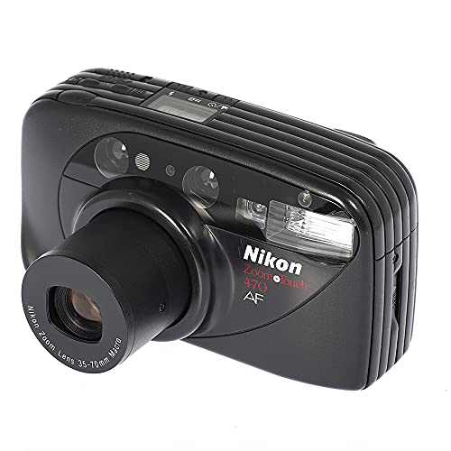 Nikon Zoom Touch 470 AF 35mm film Camera Nikon Zoom Lens 35-70mm Macro