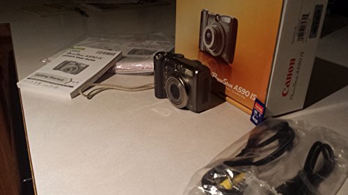 Canon PowerShot A590IS 8MP Digital Camera with 4x Optical Image Stabilized Zoom (OLD MODEL)