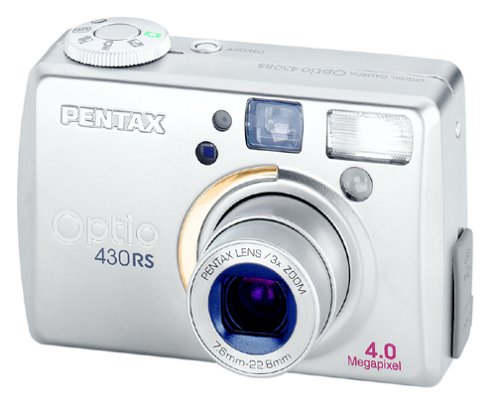 Pentax Optio 430RS 4MP Digital Camera w/ 3x Optical Zoom