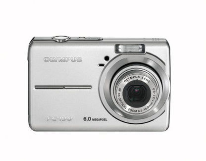 OM SYSTEM OLYMPUS FE-190 6MP Digital Camera with Digital Image Stabilized 3x Optical Zoom