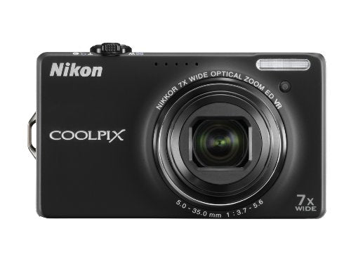 Nikon Coolpix S6000 14 MP Digital Camera with 7x Optical Vibration Reduction (VR) Zoom and 2.7-Inch� LCD