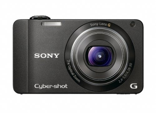Sony DSC-WX10 Cyber-Shot 16.2 MP Exmor R CMOS Digital Still Camera with 7x Wide-Angle Optical Zoom G Lens and Full HD 1080/60i Video (Black)