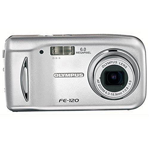 OM SYSTEM OLYMPUS FE-120 6MP Digital Camera with 3x Optical Zoom