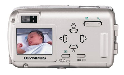 OM SYSTEM OLYMPUS Stylus 400 4MP Digital Camera w/ 3x Optical Zoom