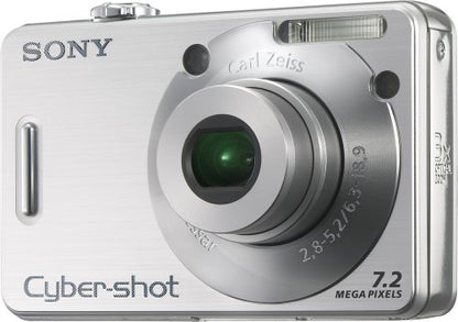 Sony Cybershot DSCW70 7.2MP Digital Camera with 3x Optical Zoom