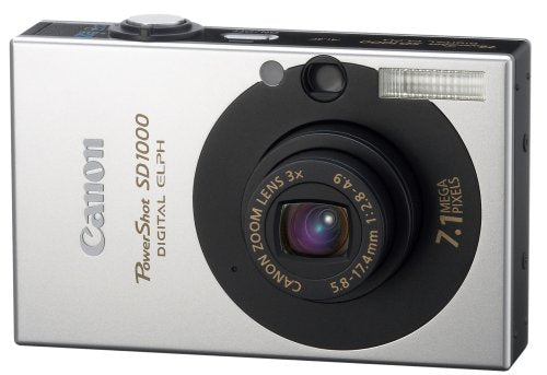 Canon PowerShot SD1000 7.1MP Digital Elph Camera with 3x Optical Zoom