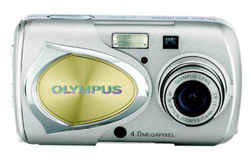 OM SYSTEM OLYMPUS Stylus 400 4MP Digital Camera w/ 3x Optical Zoom