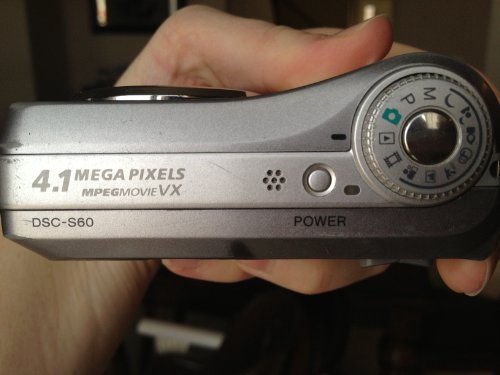 Sony Cybershot DSCS60 4.1 MP Digital Camera with 3x Optical Zoom
