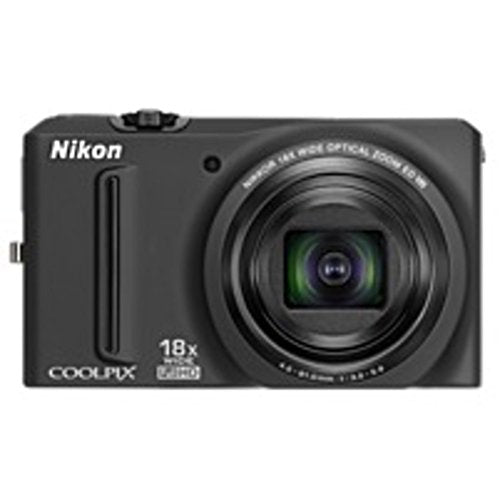 Nikon COOLPIX S9100 12.1 MP CMOS Digital Camera with 18x NIKKOR ED Wide-Angle Optical Zoom Lens and Full HD 1080p Video