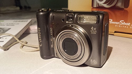 Canon PowerShot A590IS 8MP Digital Camera with 4x Optical Image Stabilized Zoom (OLD MODEL)
