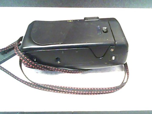 Nikon One Touch 100 35mm Film Camera with Nikon Lens 35mm---35mm Film Camera Version----made in Japan Version---comes with Nikon Camera Wrist and Neck Strap---black Color Version with Red.white Color Lettering)