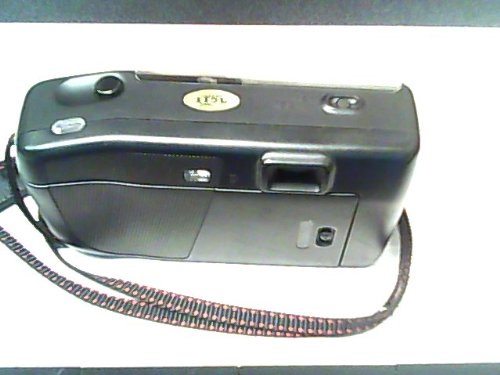Nikon One Touch 100 35mm Film Camera with Nikon Lens 35mm---35mm Film Camera Version----made in Japan Version---comes with Nikon Camera Wrist and Neck Strap---black Color Version with Red.white Color Lettering)