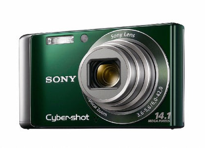 Sony DSC-W370 14.1MP Digital Camera with 7x Wide Angle Zoom with Optical Steady Shot Image Stabilization and 3.0 inch LCD