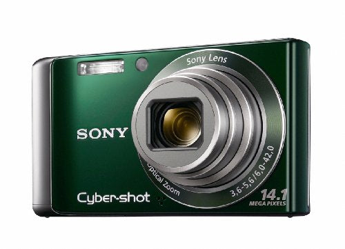 Sony DSC-W370 14.1MP Digital Camera with 7x Wide Angle Zoom with Optical Steady Shot Image Stabilization and 3.0 inch LCD