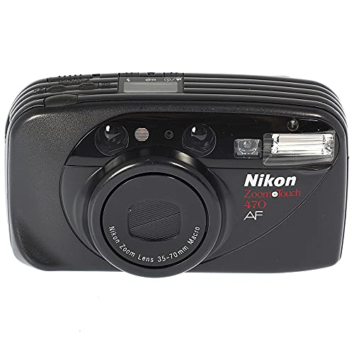Nikon Zoom Touch 470 AF 35mm film Camera Nikon Zoom Lens 35-70mm Macro
