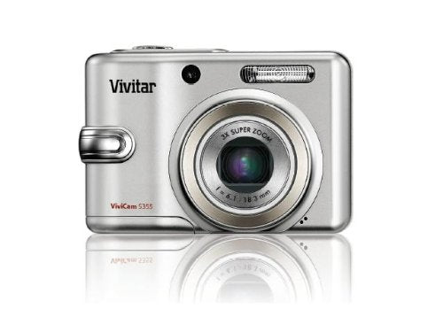 Vivitar ViviCam 5355 5MP CMOS, 3x Optical Zoom, 2.36" LCD Digital Camera