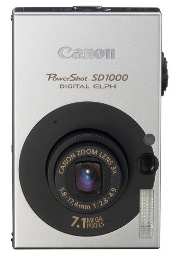 Canon PowerShot SD1000 7.1MP Digital Elph Camera with 3x Optical Zoom