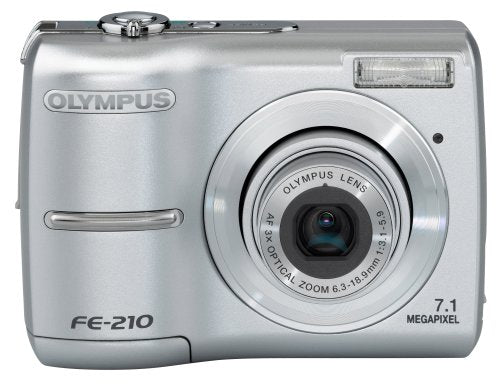 OM SYSTEM OLYMPUS Stylus FE-210 7MP Digital Camera with Digital Image Stabilized 3x Optical Zoom