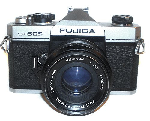 Vintage Fujica ST605 SLR 35mm Film Camera w/ Fujinon 1:2.2 f=55mm Lens