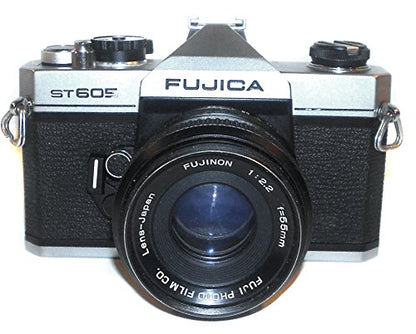 Vintage Fujica ST605 SLR 35mm Film Camera w/ Fujinon 1:2.2 f=55mm Lens