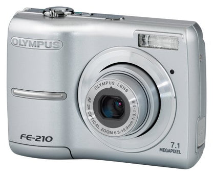 OM SYSTEM OLYMPUS Stylus FE-210 7MP Digital Camera with Digital Image Stabilized 3x Optical Zoom